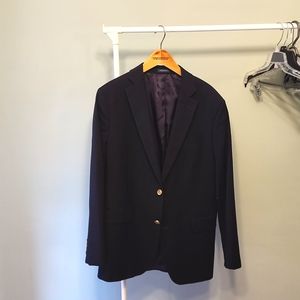 Stafford Classic Fit Navy Hopsock Blazer (40R) Dinner Jacket